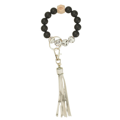 PU Tassel Keychain Women&