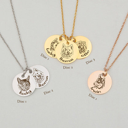 dog name necklace diy engraving engraving necklace