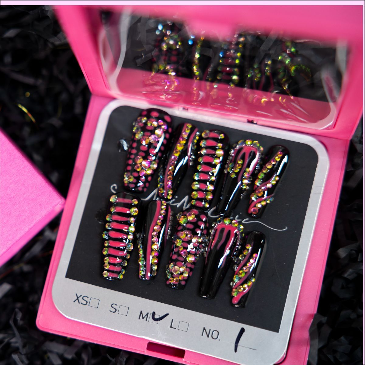 0976- Handmade press on nails fake nails removable