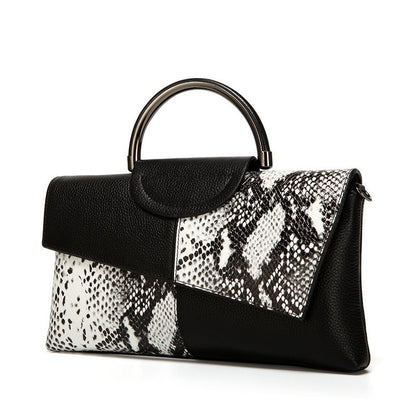 Evening Clutch bag women large capacity banquet handbag crocodile pattern women&
