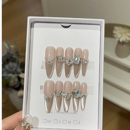 0995- Handmade press on nails fake nails removable