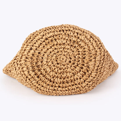 Woven Bag – Casual Beach Vacation Tote, Daily Versatile Commuter Purse, Unique Women&