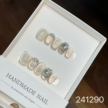 1031- Handmade press on nails fake nails removable