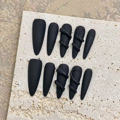 1023- Handmade press on nails fake nails removable