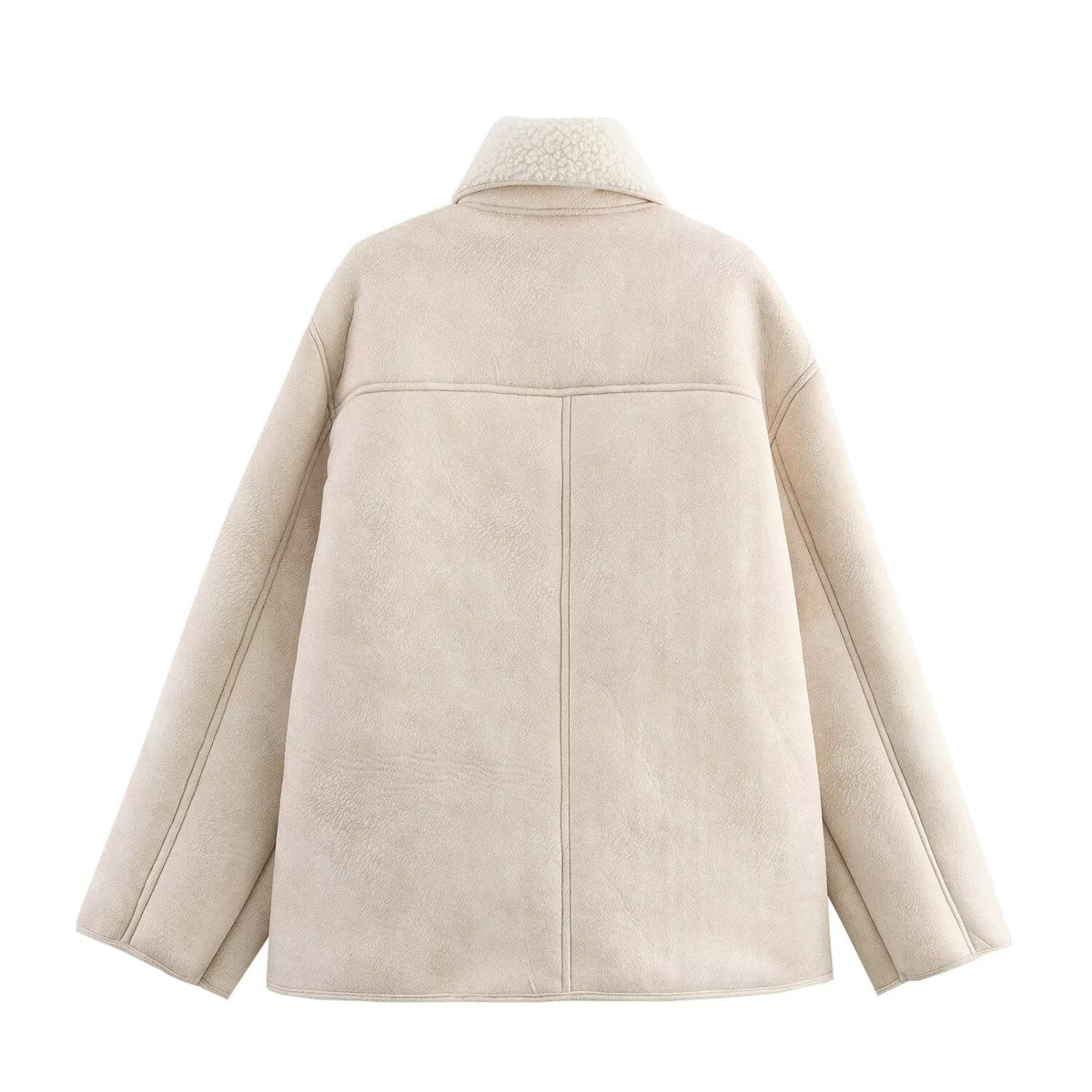 Reversible Fur &amp; Leather Jacket