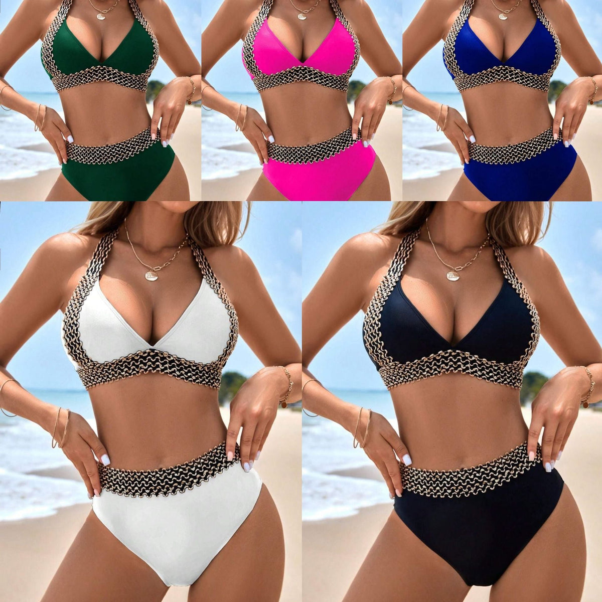 Split swimsuit women&