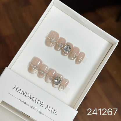 1031- Handmade press on nails fake nails removable