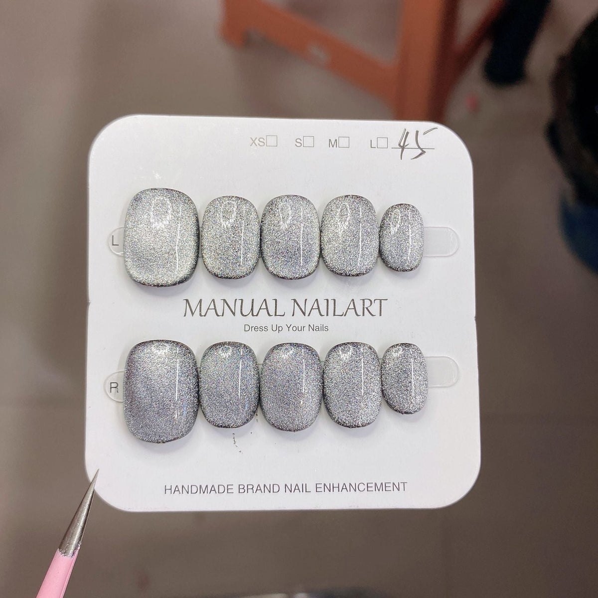 1026- Handmade press on nails fake nails removable
