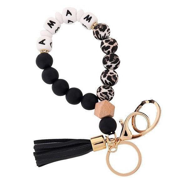 PU Tassel Keychain Women&