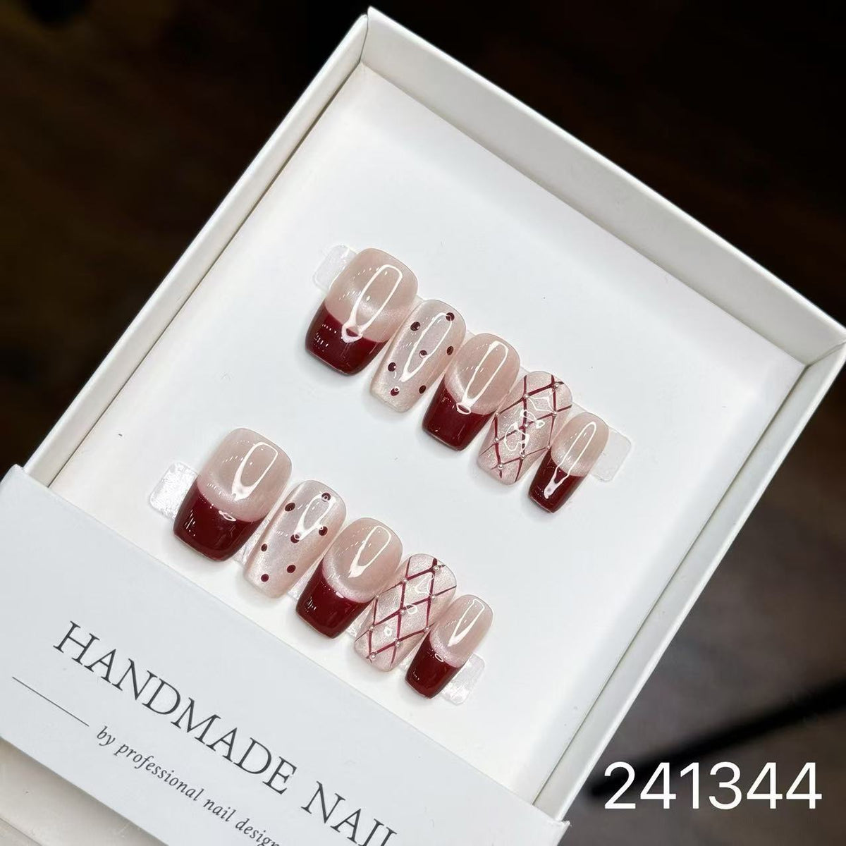 1031- Handmade press on nails fake nails removable