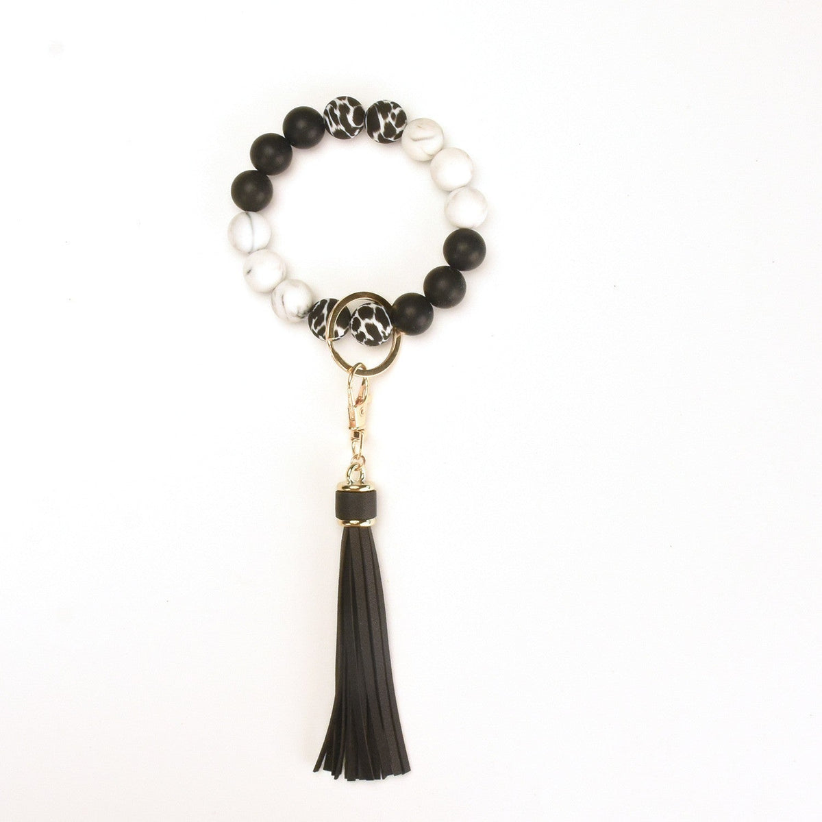 PU Tassel Keychain Women&