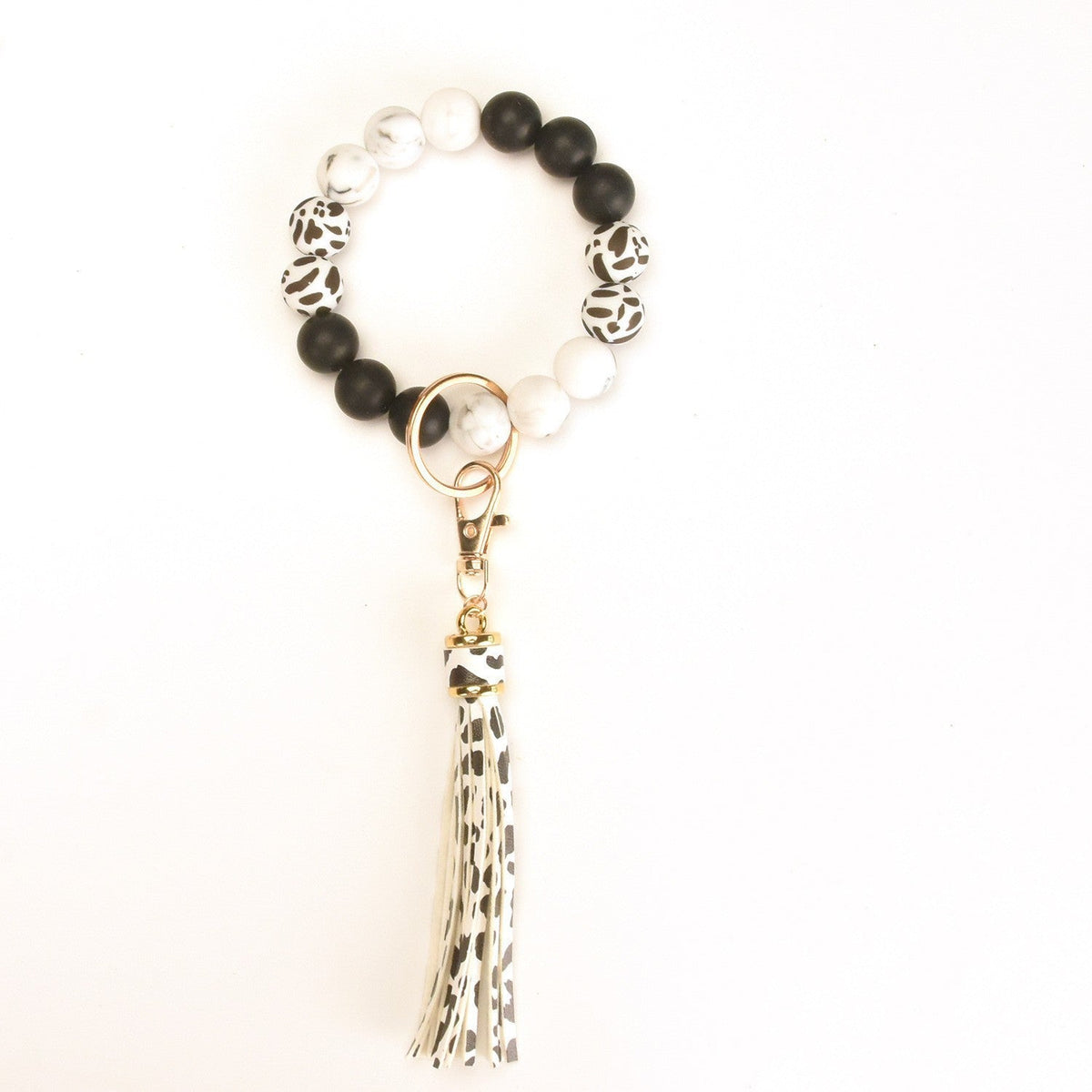 PU Tassel Keychain Women&