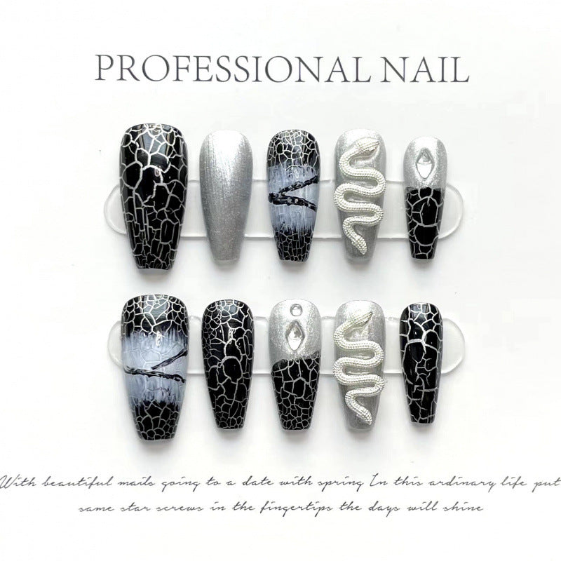 1023- Handmade press on nails fake nails removable