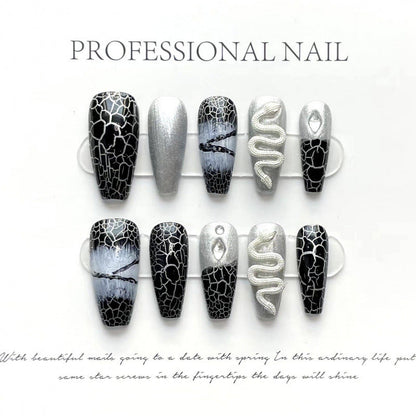 0937- Handmade press on nails fake nails removable