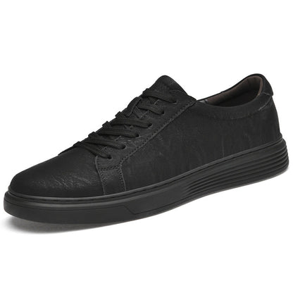 Plus Size Frosted Cowhide Board Shoes Men&