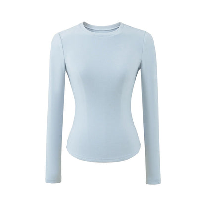 Hourglass Waist Long Sleeve T-Shirt