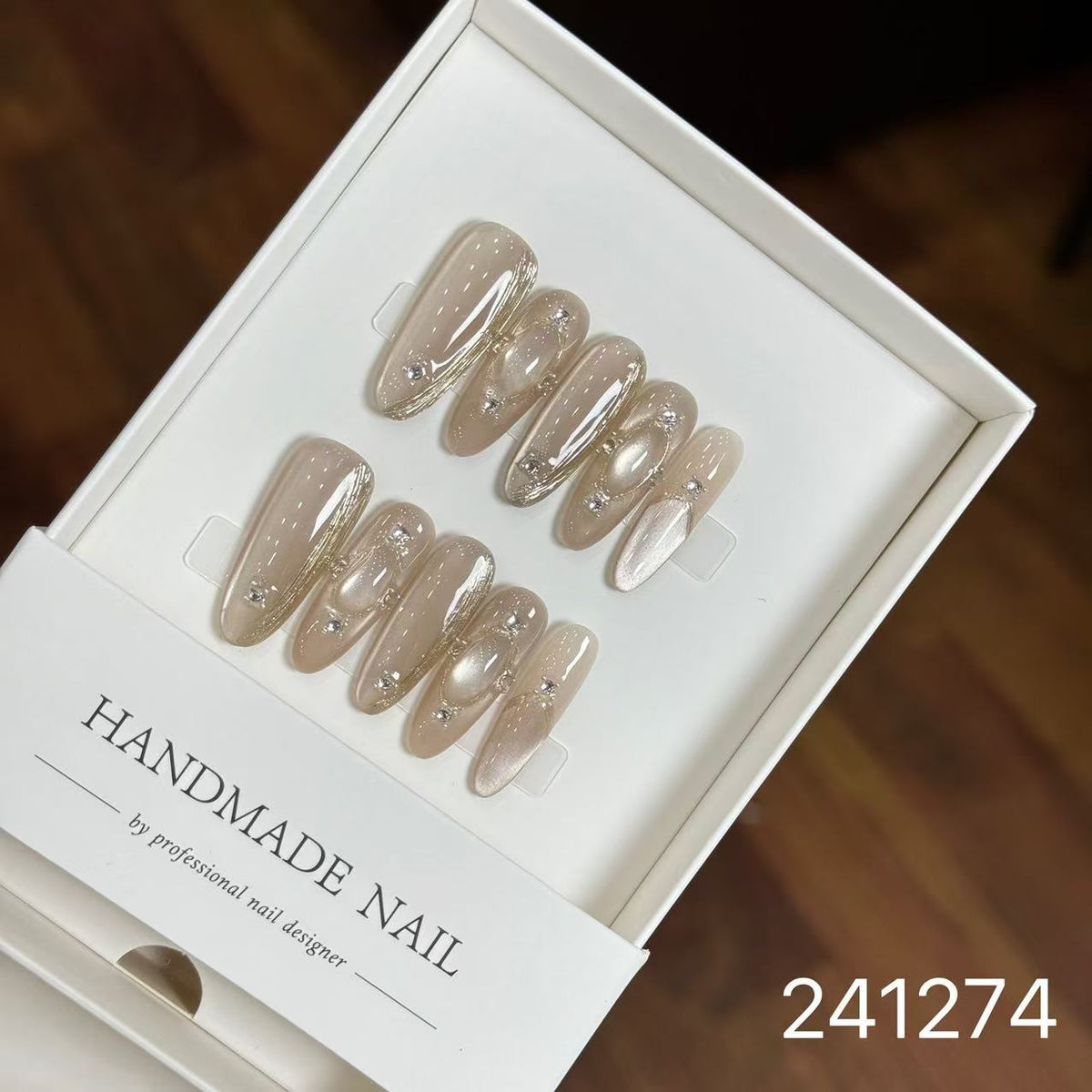 1031- Handmade press on nails fake nails removable