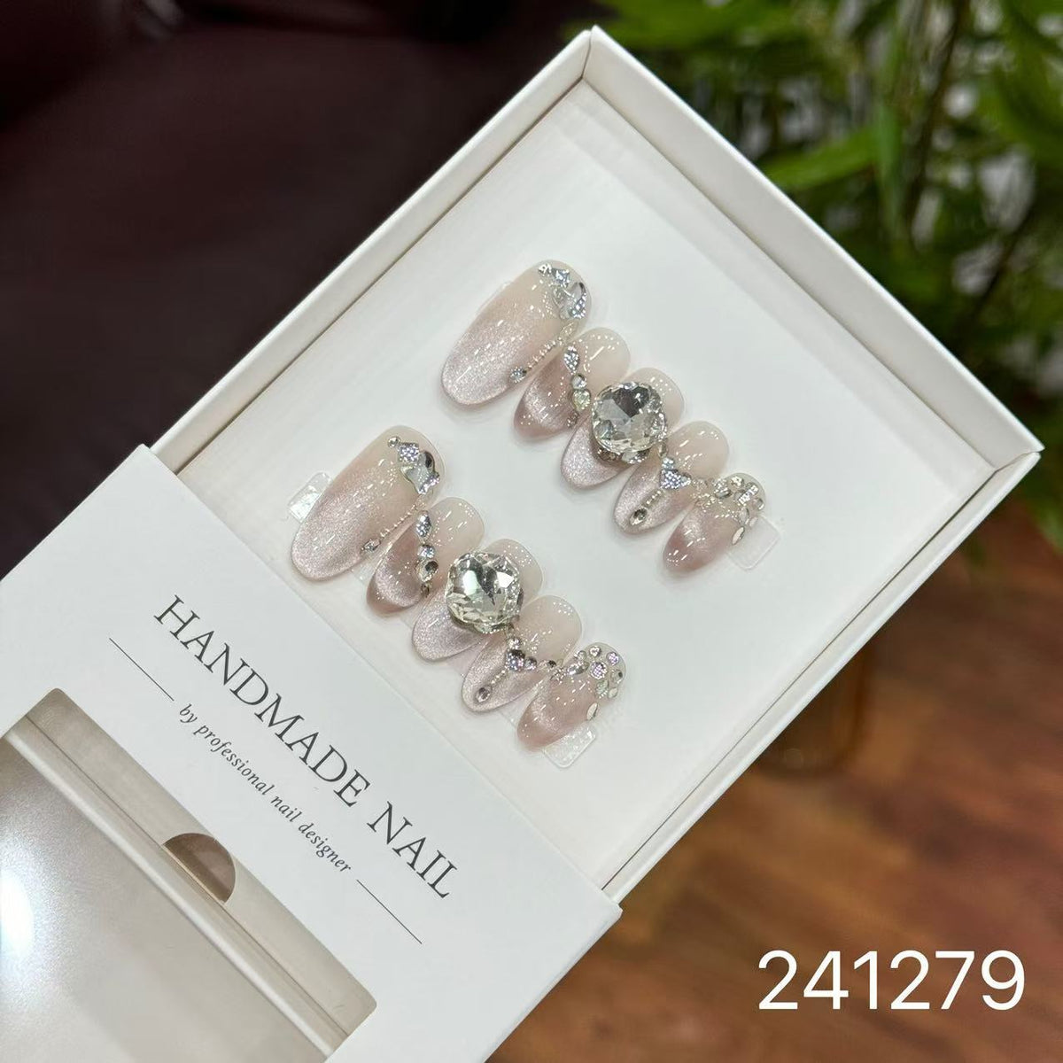 1029- Handmade press on nails fake nails removable