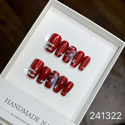1029- Handmade press on nails fake nails removable