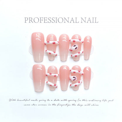 0937- Handmade press on nails fake nails removable