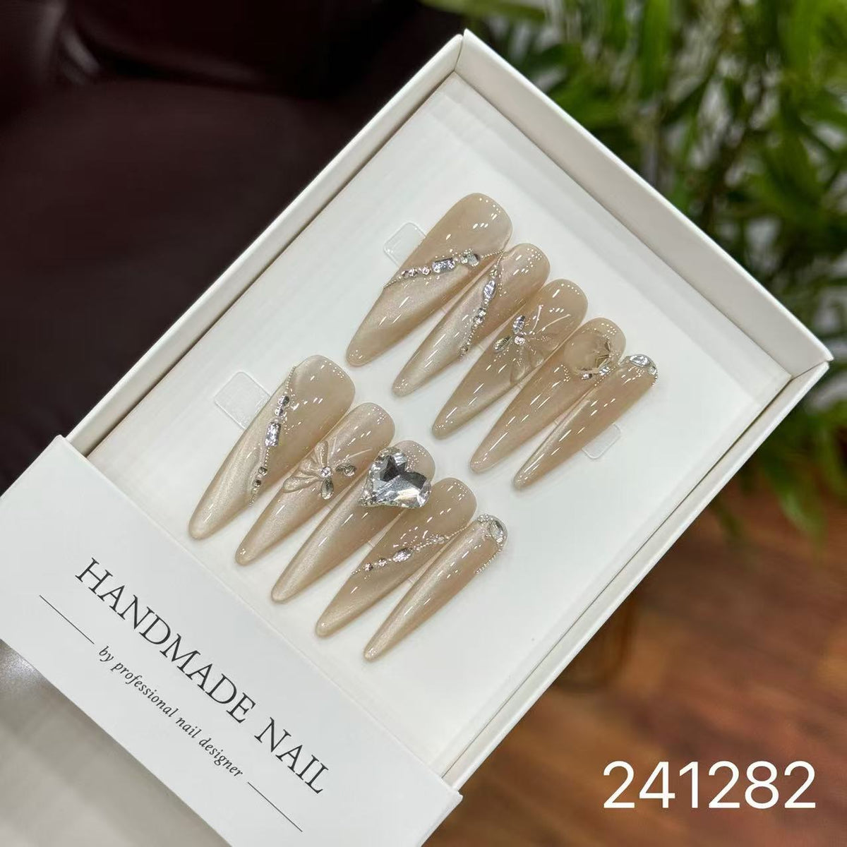 1029- Handmade press on nails fake nails removable