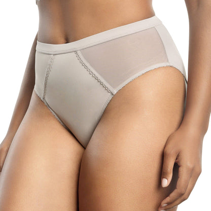 Micro Dressy High Waisted French Cut Panty - Sandstone