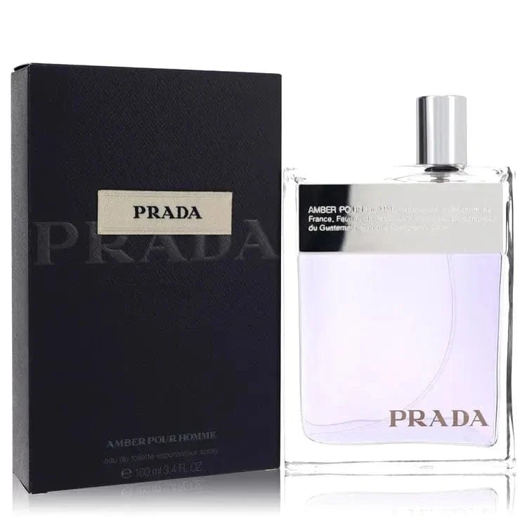 Prada Amber Pour Homme By Prada For Men 3.4oz Eau De Toilette Spray