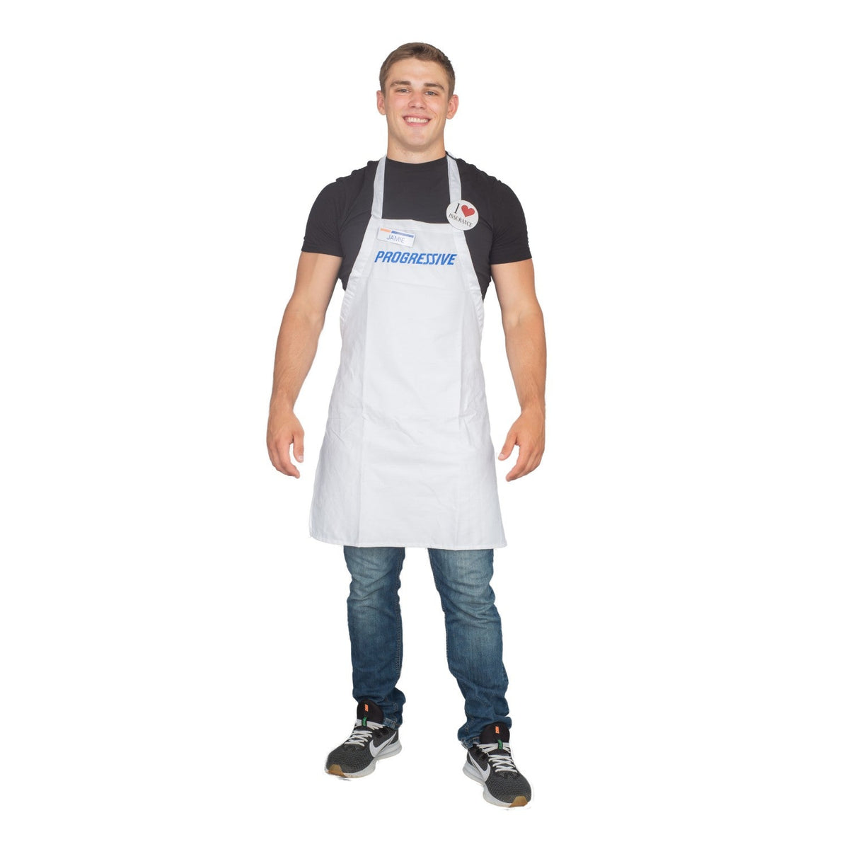 Progressive Jamie Adult Halloween Costume Kit White