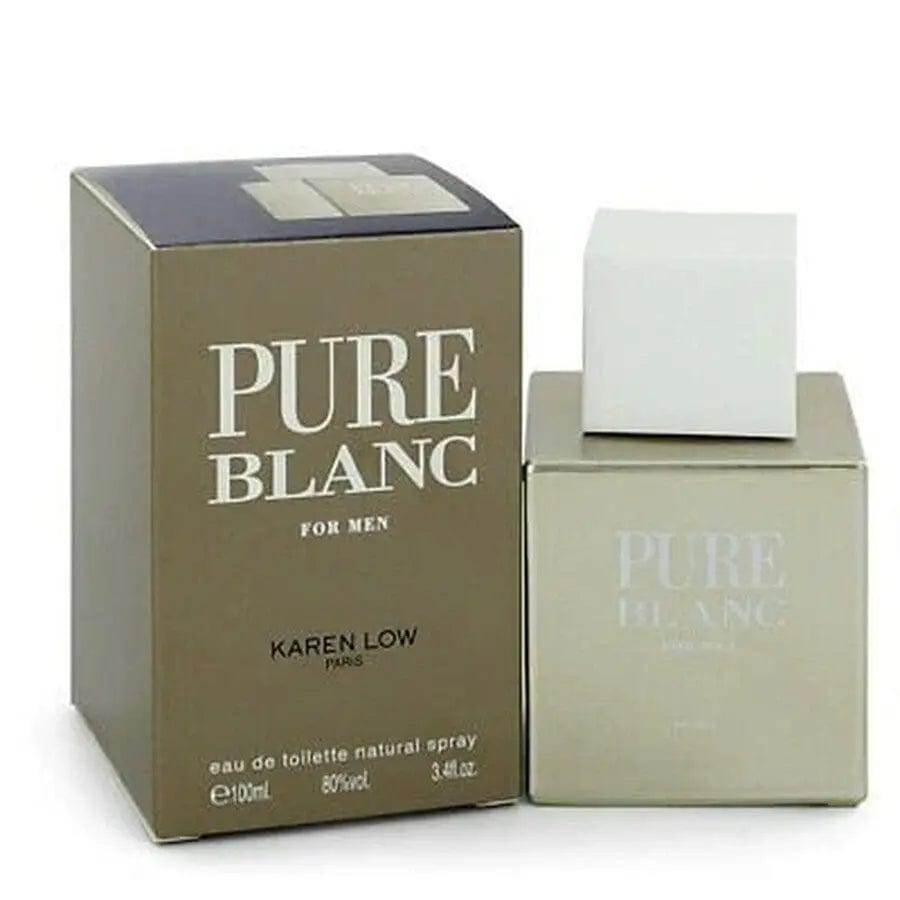Pure Blanc By Karen Low For Men 3.4oz EDT Spray