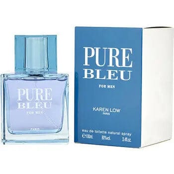Pure Bleu By Karen Low For Men 3.4oz EDT Spray