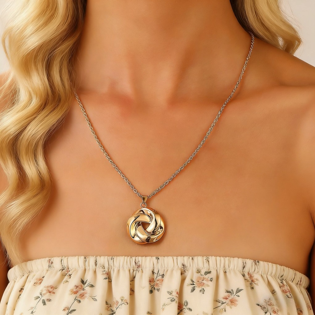 Twist Necklace, Earrings &amp; Ring Set