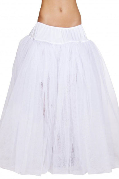 Full Length White Petticoat