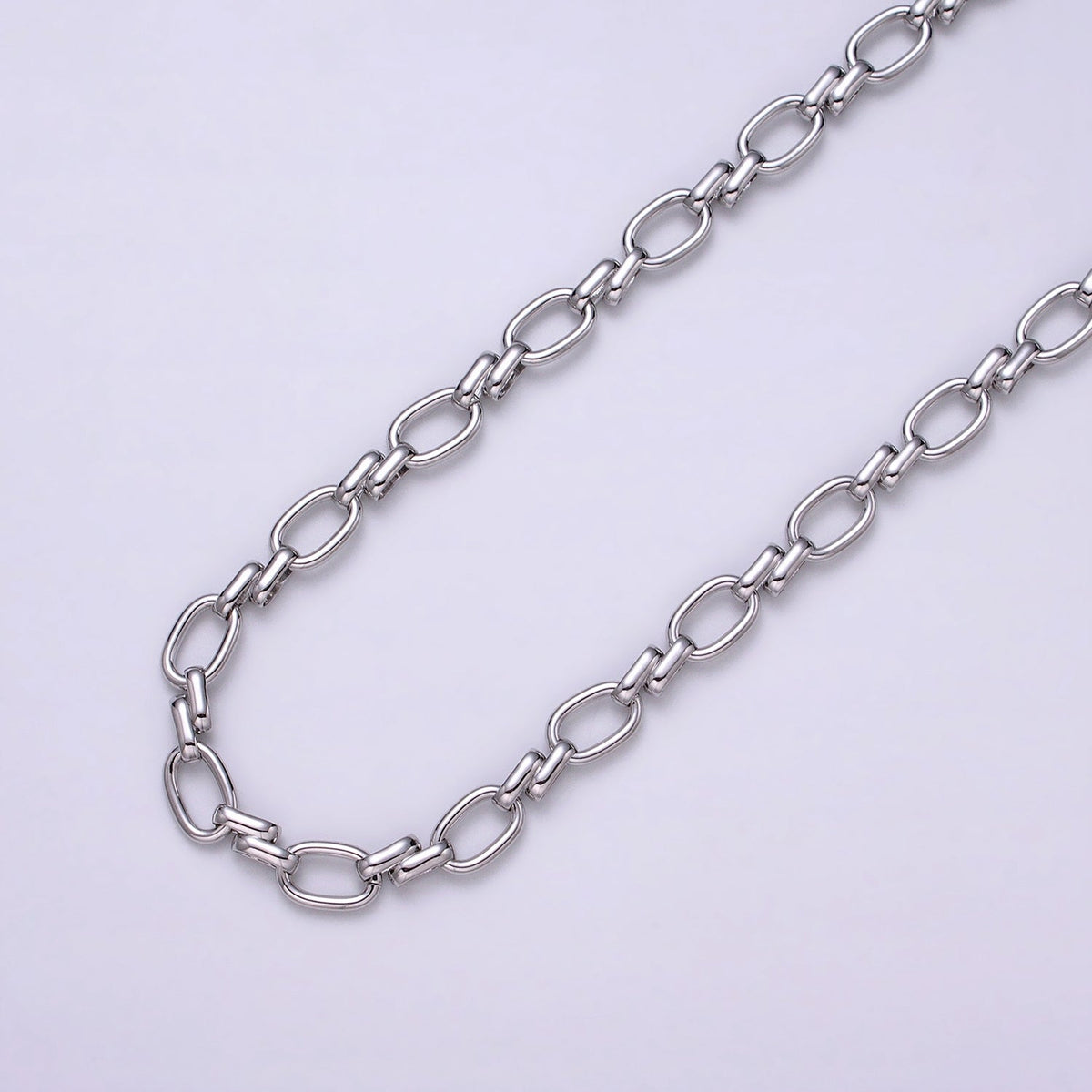 16K Gold Filled Oval Link Chain Chunky Unfinished Chain by Yard for Handmade Supply 6.1mm | ROLL-1313 ROLL-1314 Clearance Pricing