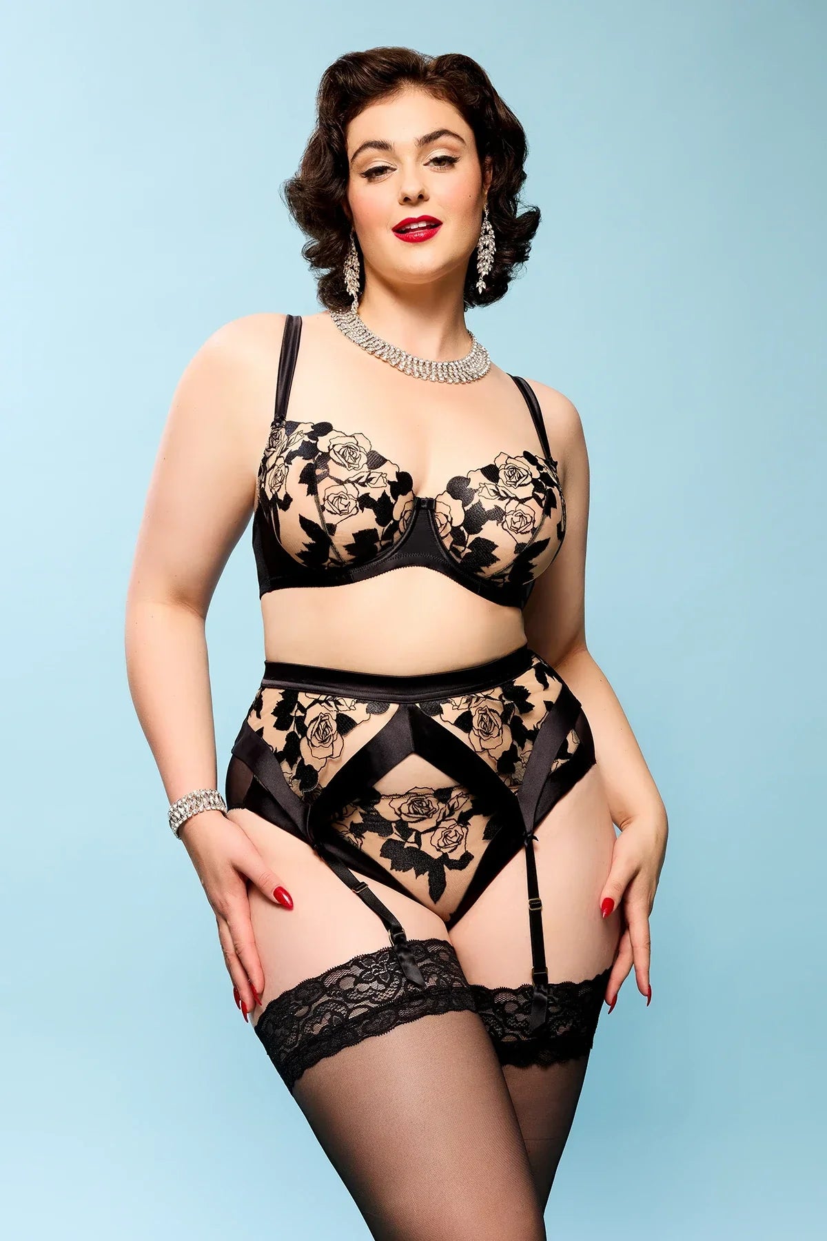 Dita Von Teese Rosabelle Sheer Bikini Panty