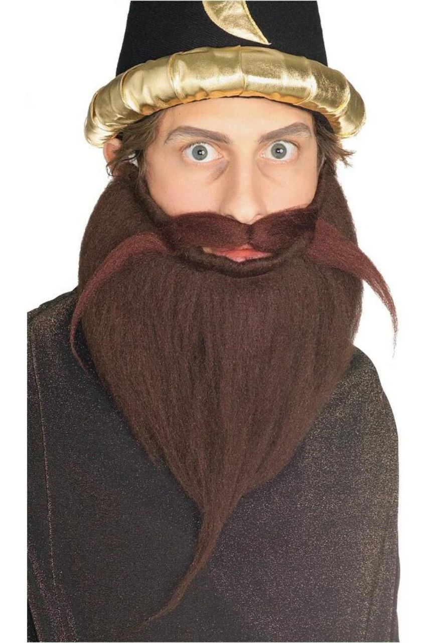 8" Beard &amp; Moustache Set