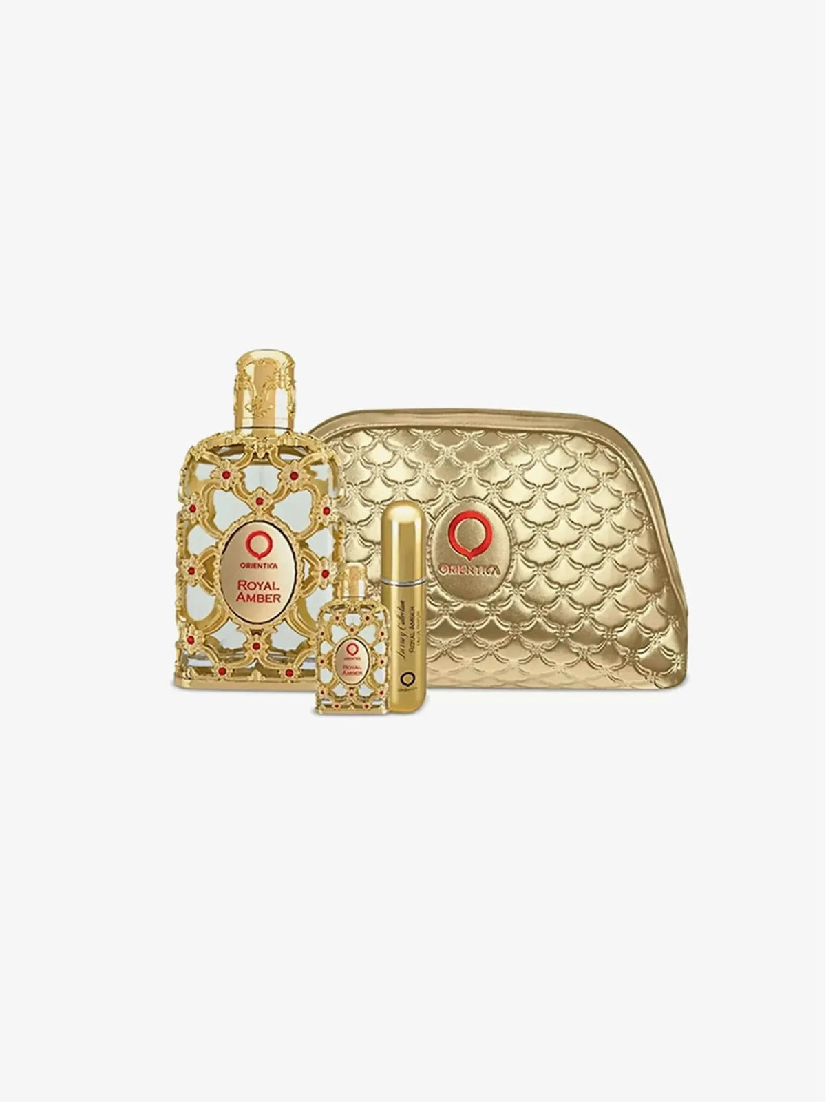 Royal Amber By Orientica  For Women (4pc Gift Set)