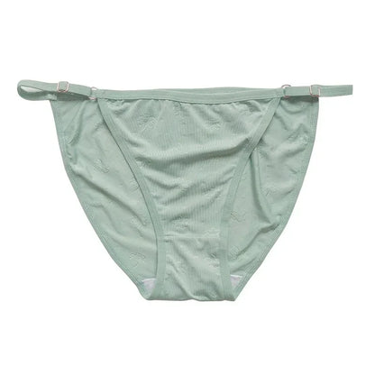 1Pc Sexy Panties Women Low Rise Briefs Seamless Underwear Solid Color Breathable Female Underpants Sexy Lingerie