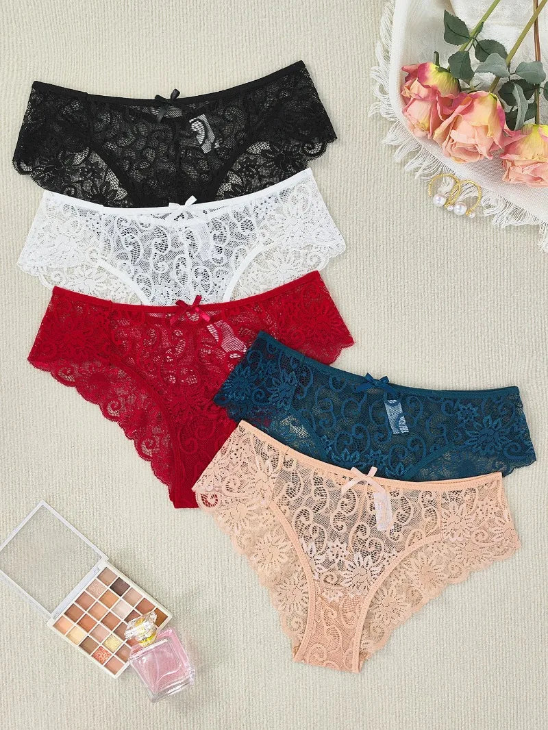 5pcs Sexy Lace Women&