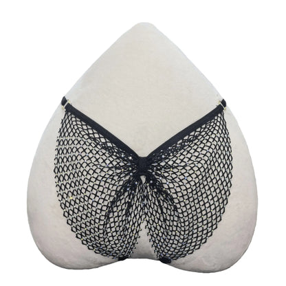 Rhinestone Sex Underwear Fishnet Crotchless Open T Pants Couple Panties Lace Women G String Hot Erotic Briefs Thong Intimates