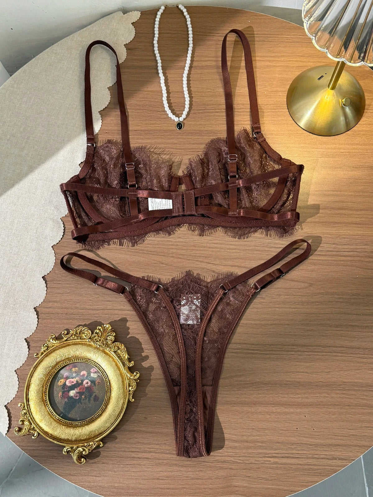 Elegant Summer Lace Bra Sheer Embroidered Comfortable Support Anti-Sag Full Coverage Modest Design &amp; Women Large Chest Minimize