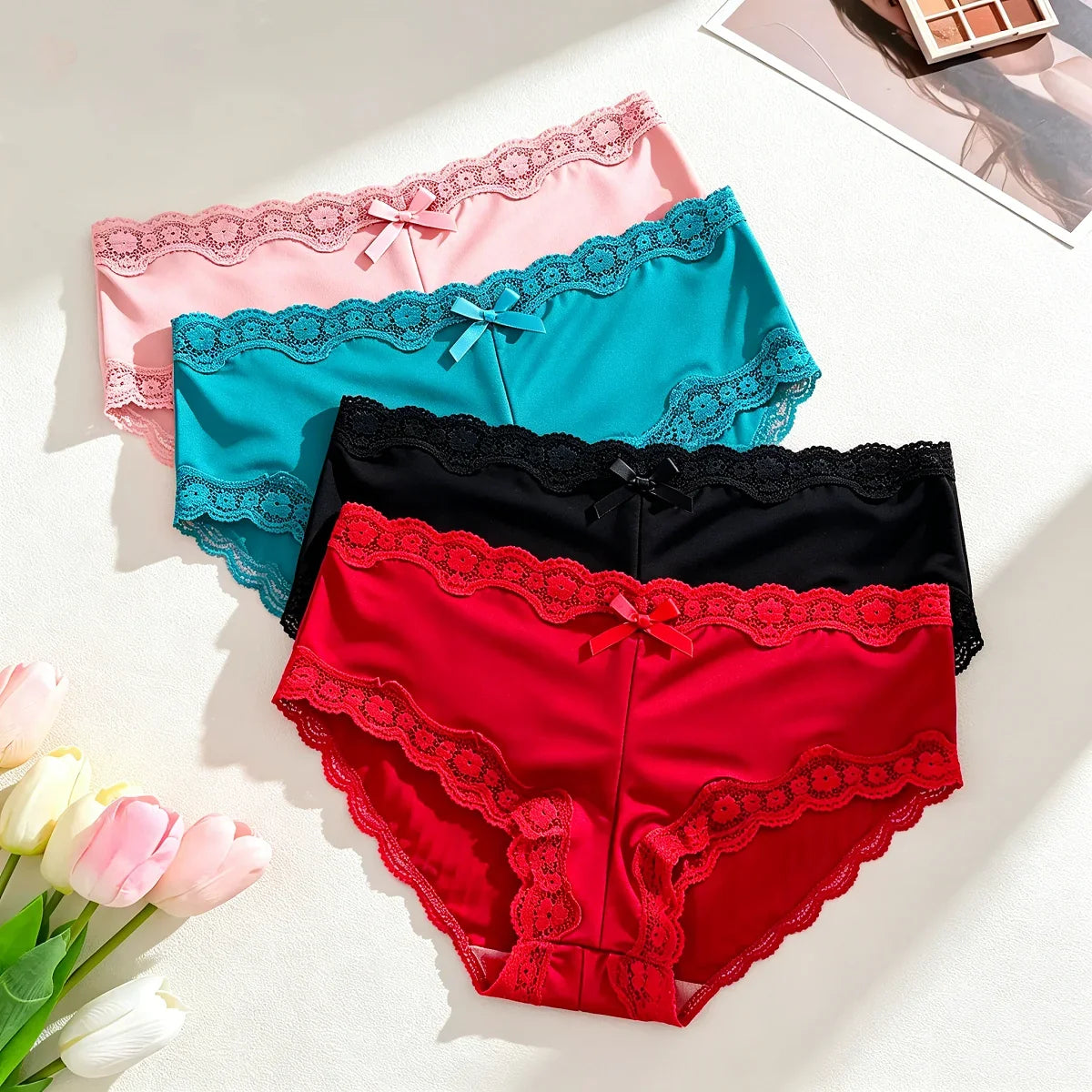 4Pcs/Set Women&