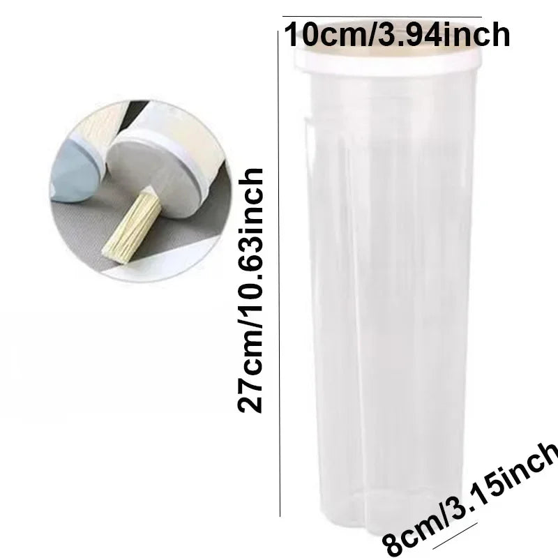 Noodles Sealed Can Kitchen Accessories Food Grade Plastic Kitchen Storage &amp; Organization Quantitative Divided Can Storage Box