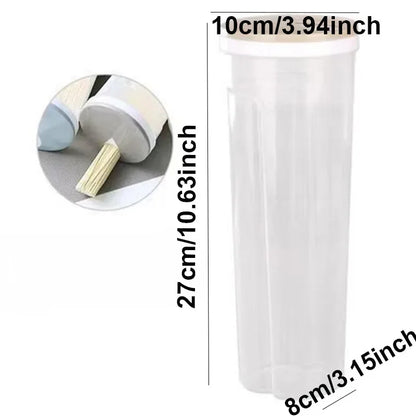 Noodles Sealed Can Kitchen Accessories Food Grade Plastic Kitchen Storage &amp; Organization Quantitative Divided Can Storage Box