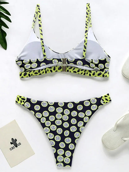 2026 Sexy Polka Dot Bikini Women Swimsuit Female Brazilian Swimwear Two pieces bikini set Hollow out High cut Bathing Suit Swim