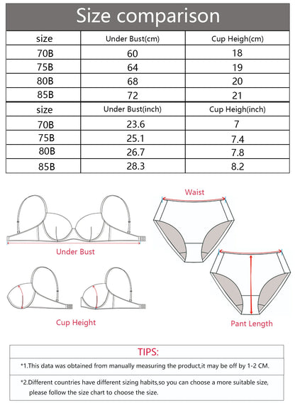 Chinese style new Chinese lace underwear floral bra half cup gathering pull up women&