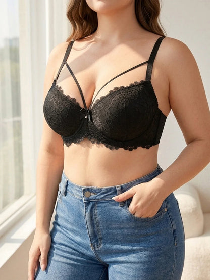 Plus Size Lace Women&