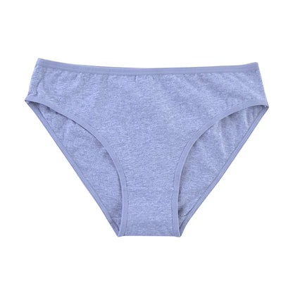 4Pcs/Set Cotton Panties Women Solid Color Underwear Female Underpants Sexy Lingerie M-XL Comfort Soft Briefs Intimates