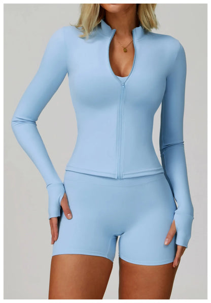 2/3-Piece Activewear Set – Sports Bra &amp; High Waist Leggings