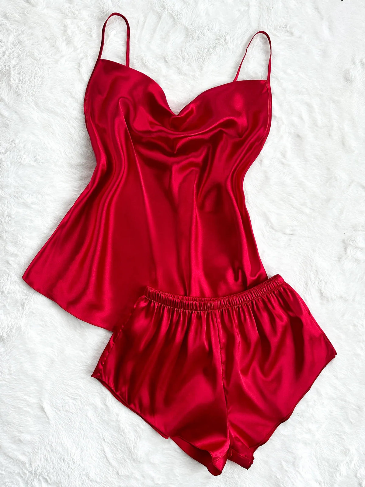 Solid Two Piece Women&