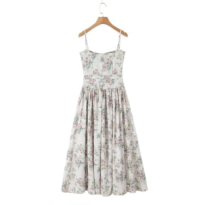 Summer Spring Floral Printed Women&